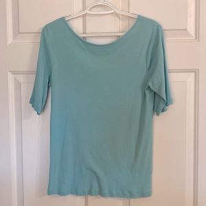 Gap Soft and Comfy Low cut back Blouse Size L. Gently Loved. Smoke Free Home.